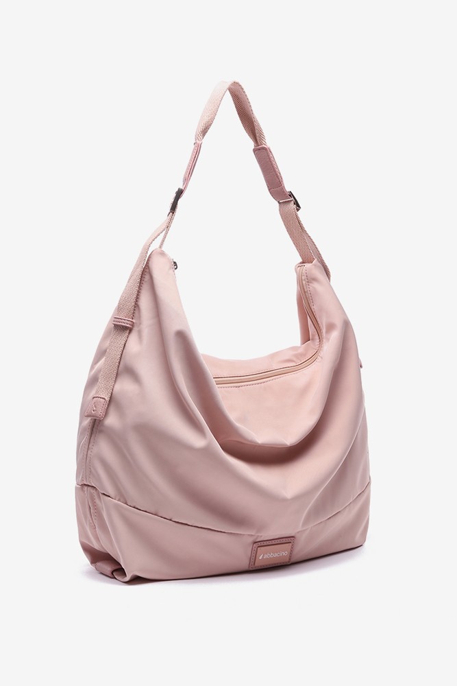 Women's long handle hobo bag in pink