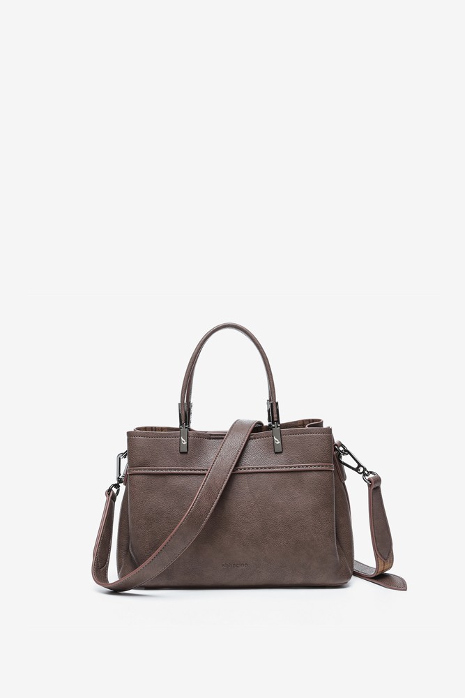Bolso lady bag pequeño en marrón