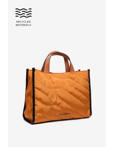 Amber shopper bag in recycled and padded materials