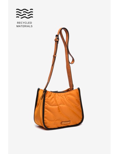 Amber crossbody bag in recycled and padded materials