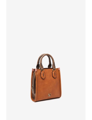 Cognac small handbag