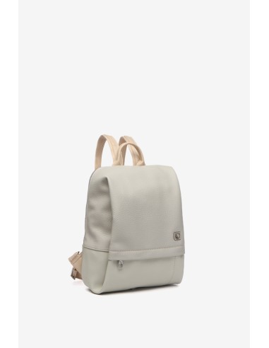 Grey backpack in recycled materials